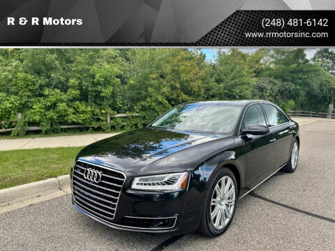 2015 Audi A8 L for sale at R & R Motors in Waterford MI