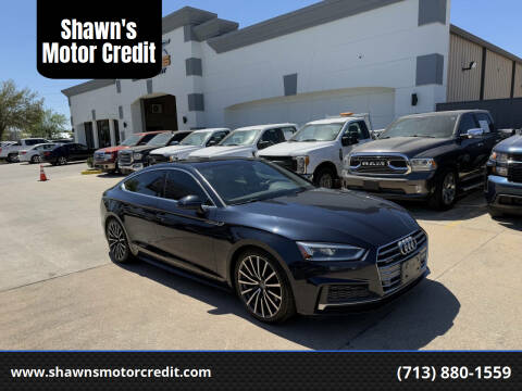 2018 Audi A5 Sportback for sale at Shawn's Motor Credit in Houston TX