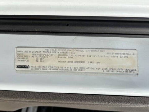 2015 Freightliner Cascadia