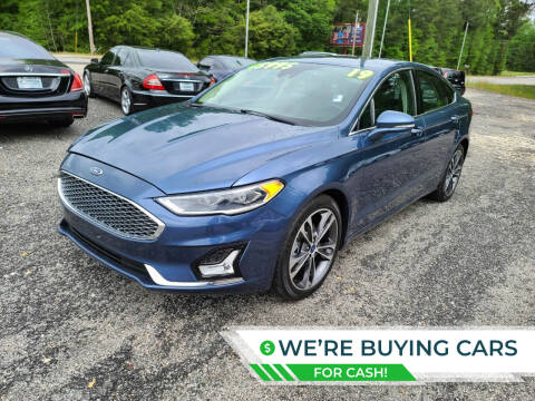 2019 Ford Fusion for sale at Let's Go Auto in Florence SC