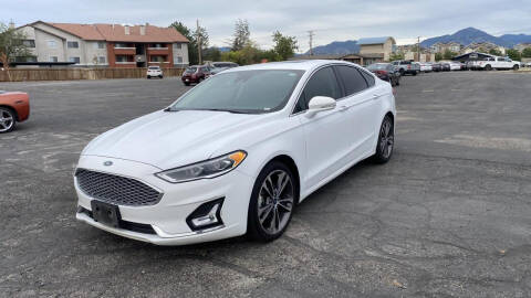 2019 Ford Fusion for sale at INVICTUS MOTOR COMPANY in West Valley City UT