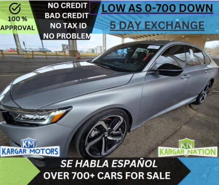 2021 Honda Accord for sale at Kargar Motors of Manassas in Manassas VA