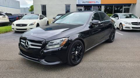 2015 Mercedes-Benz C-Class for sale at AUTOBOTS FLORIDA in Pompano Beach FL