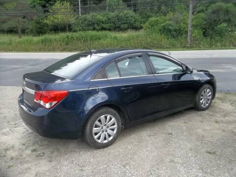 2011 Chevrolet Cruze for sale at JIM'S COUNTRY MOTORS in Corry PA