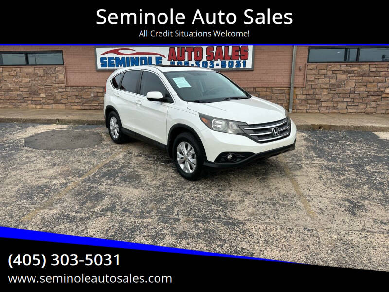 2013 Honda CR-V for sale at Seminole Auto Sales in Seminole OK
