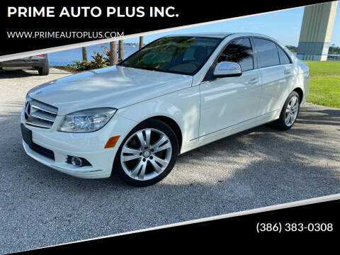 2008 Mercedes-Benz C-Class for sale at PRIME AUTO PLUS INC. in Daytona Beach FL