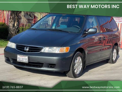 2003 Honda Odyssey for sale at BEST WAY MOTORS INC in San Diego CA