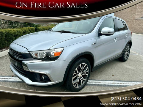 2016 Mitsubishi Outlander Sport for sale at On Fire Car Sales in Tampa FL