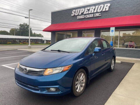 2012 Honda Civic for sale at Superior Used Cars Inc in Cuyahoga Falls OH