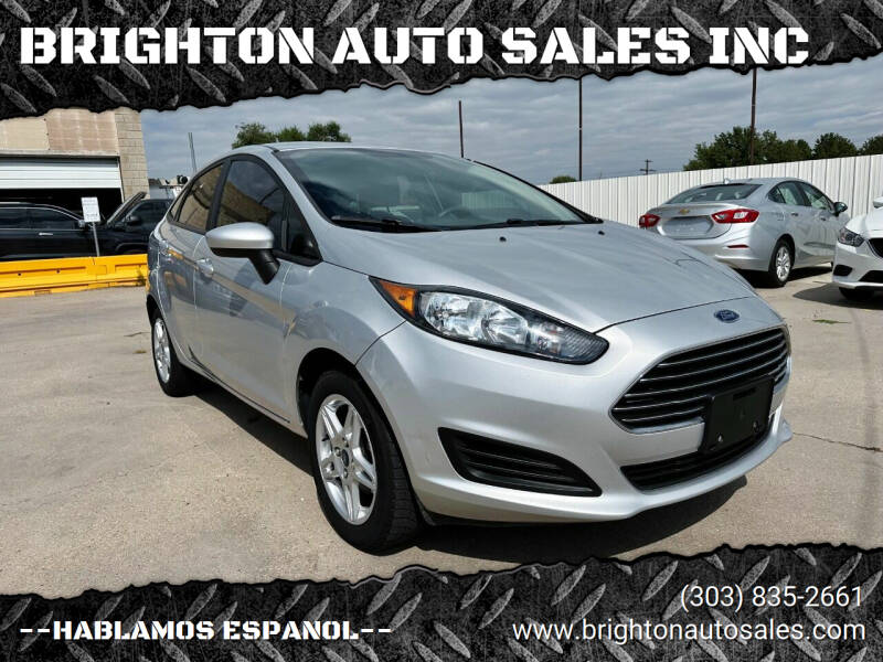 2019 Ford Fiesta for sale at BRIGHTON AUTO SALES INC in Brighton CO