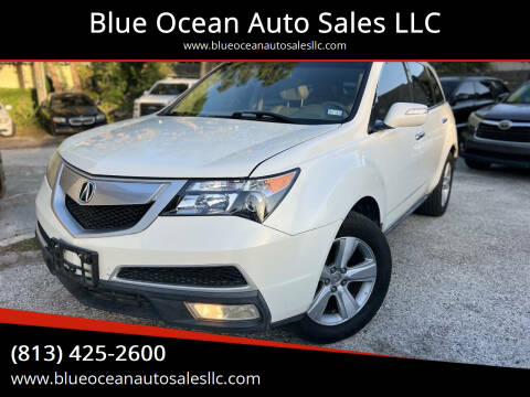 2010 Acura MDX for sale at Blue Ocean Auto Sales LLC in Tampa FL