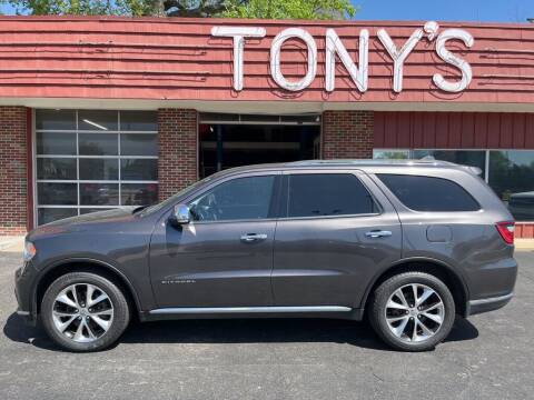 2015 Dodge Durango for sale at Tonys Car Sales in Richmond IN