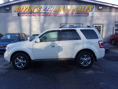 2010 Ford Escape for sale at ROYERS 219 AUTO SALES in Dubois PA