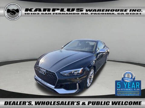 2018 Audi RS 5 for sale at Karplus Warehouse in Pacoima CA