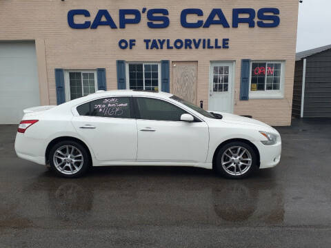 2010 Nissan Maxima for sale at Caps Cars Of Taylorville in Taylorville IL