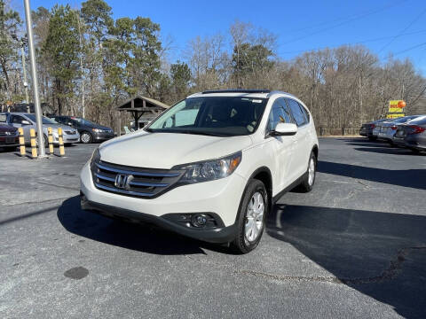 2013 Honda CR-V for sale at NO FULL COVERAGE AUTO SALES LLC in Austell GA