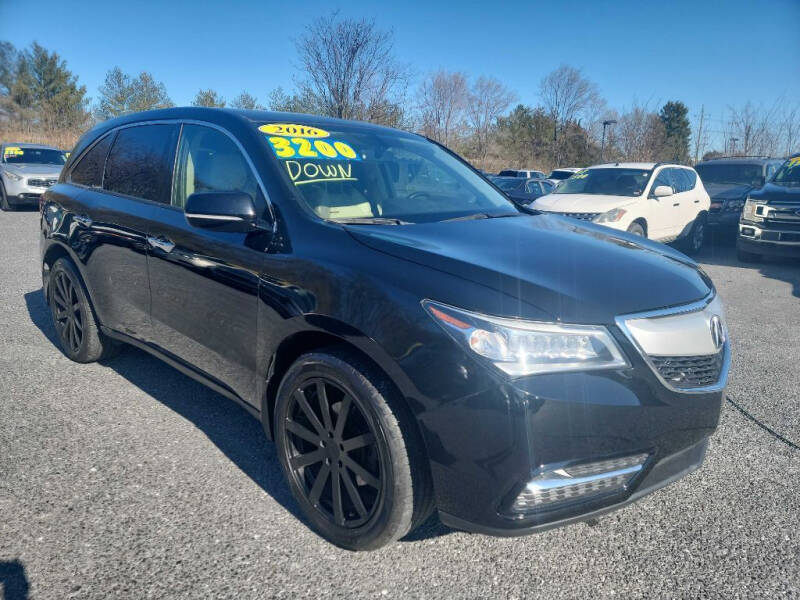 2016 Acura MDX for sale at CarsRus in Winchester VA