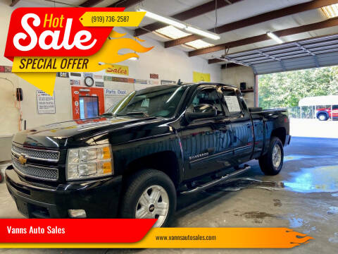 2013 Chevrolet Silverado 1500 for sale at Vanns Auto Sales in Goldsboro NC