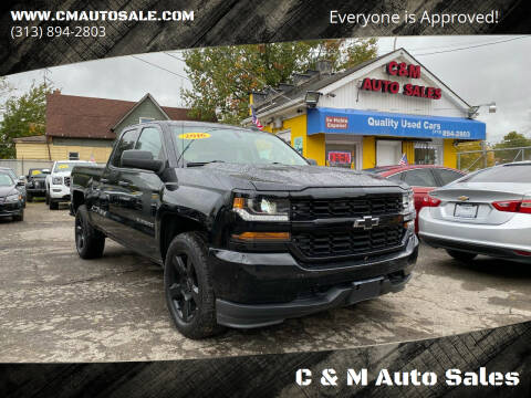 2016 Chevrolet Silverado 1500 for sale at C & M Auto Sales in Detroit MI