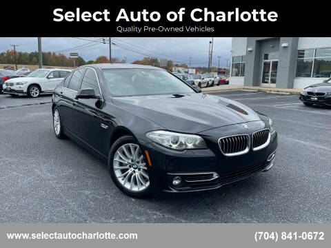2016 BMW 5 Series for sale at Select Auto of Charlotte in Matthews NC