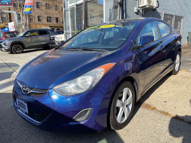2013 Hyundai Elantra for sale at DEALS ON WHEELS in Newark NJ