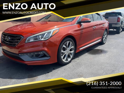 2015 Hyundai Sonata for sale at ENZO AUTO in Parma OH