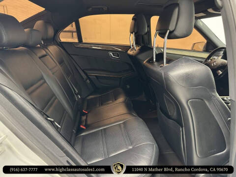 2010 Mercedes-Benz E-Class E 63 AMG