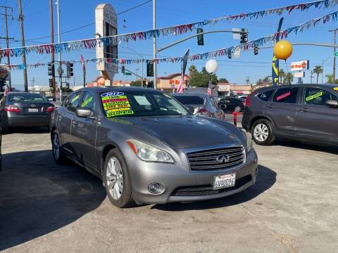 2011 Infiniti M37 for sale at Ramos Auto Sales in Los Angeles CA