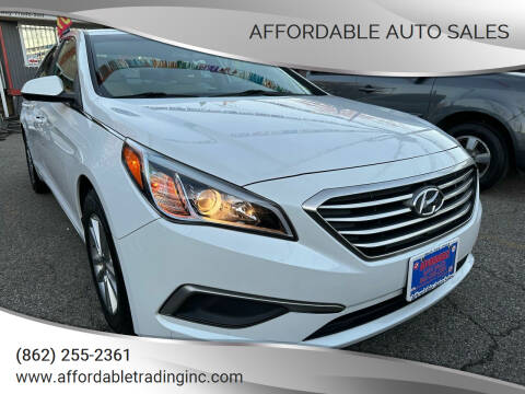 2016 Hyundai Sonata for sale at Affordable Auto Sales in Irvington NJ