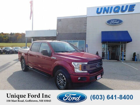 2018 Ford F-150 for sale at Unique Motors of Chicopee - Unique Ford in Goffstown NH