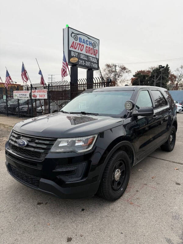 2017 Ford Explorer Police Interceptor Utility