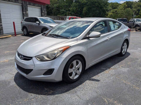 2011 Hyundai Elantra for sale at TEMPLE AUTO SALES in Zanesville OH