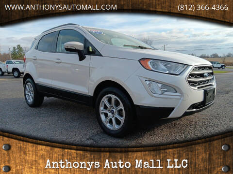 2021 Ford EcoSport for sale at Anthonys Auto Mall LLC in New Salisbury IN