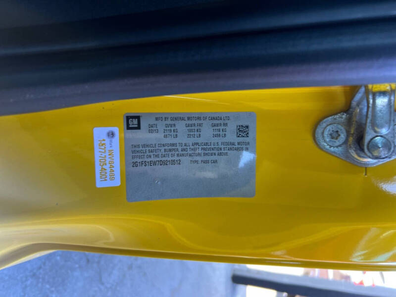 2013 Chevrolet Camaro SS