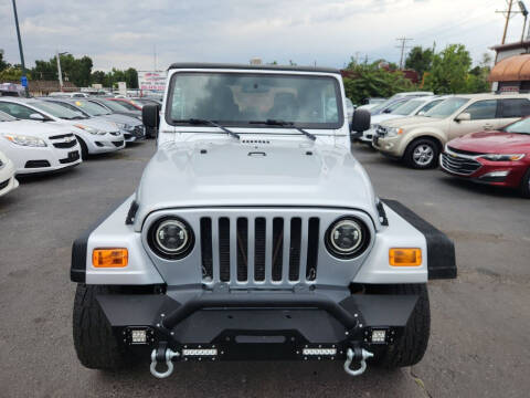 2005 Jeep Wrangler for sale at SANAA AUTO SALES LLC in Englewood CO