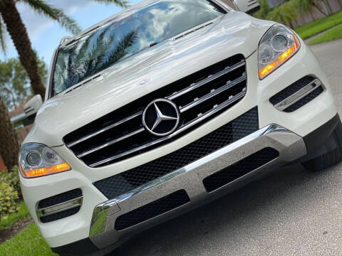 2012 Mercedes-Benz M-Class for sale at HIGH PERFORMANCE MOTORS in Hollywood FL