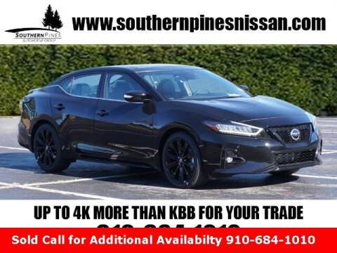 2022 Nissan Maxima for sale at PHIL SMITH AUTOMOTIVE GROUP - Pinehurst Nissan Kia in Southern Pines NC