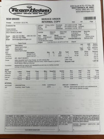 2017 Chevrolet Silverado 1500