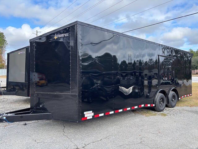 2025 Arising 8.5x24 Enclosed Cargo Race Trailer for sale at Cross Resurrection Golf Carts and Trailers in Rincon, GA