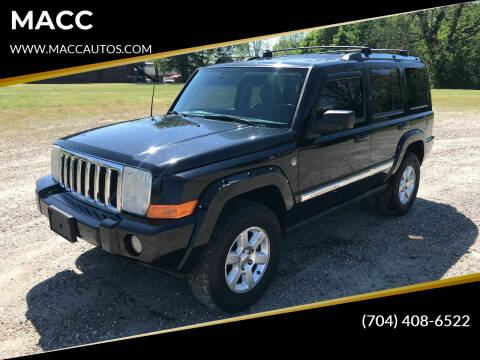 2006 Jeep Commander for sale at MACC in Gastonia NC