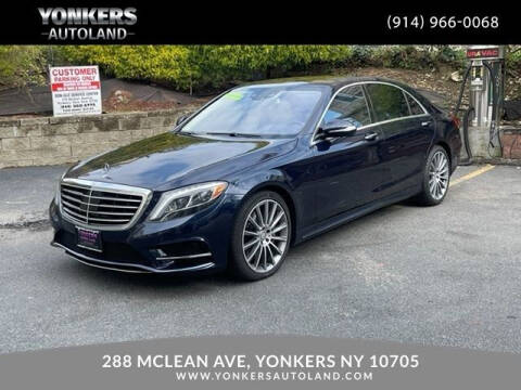 2015 Mercedes-Benz S-Class for sale at Yonkers Autoland in Yonkers NY