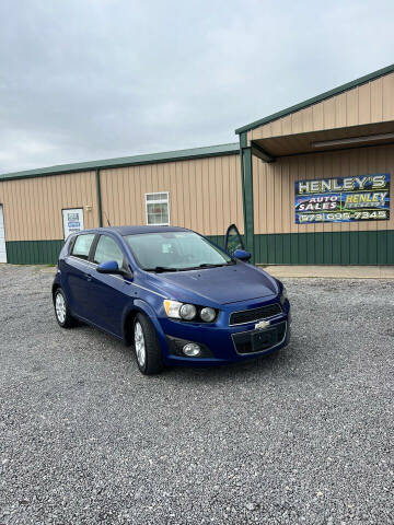 2012 Chevrolet Sonic for sale at Steves Auto Sales in Steele MO