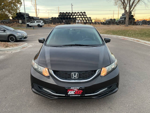 2014 Honda Civic for sale at Socars llc in Denver, CO