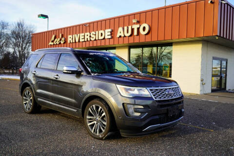 2016 Ford Explorer for sale at Lee's Riverside Auto in Elk River MN