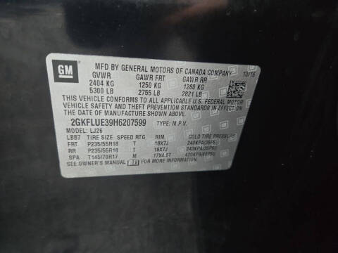 2017 GMC Terrain SLT