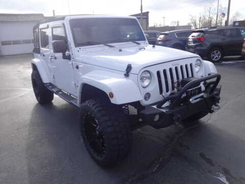 2015 Jeep Wrangler Unlimited for sale at ROSE AUTOMOTIVE in Hamilton OH