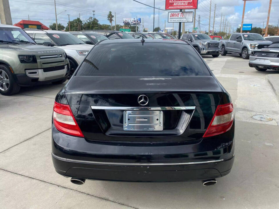 2009 Mercedes-Benz C-Class for sale at Sonydam Auto Sales Orlando in Orlando, FL