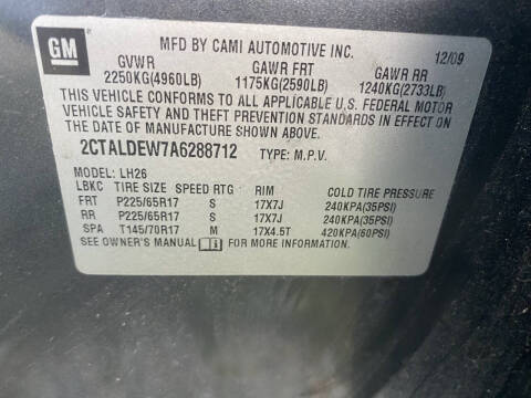 2010 GMC Terrain SLE-2