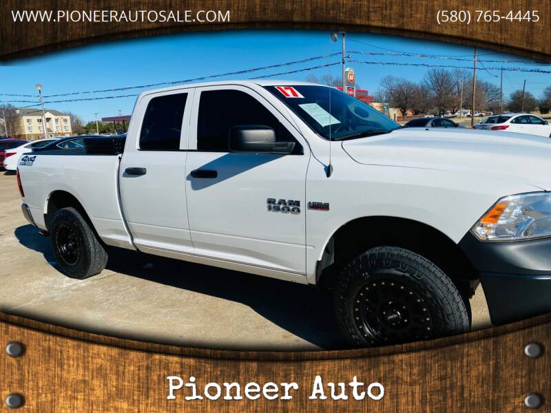 2017 RAM Ram Pickup 1500 for sale at Pioneer Auto in Ponca City OK