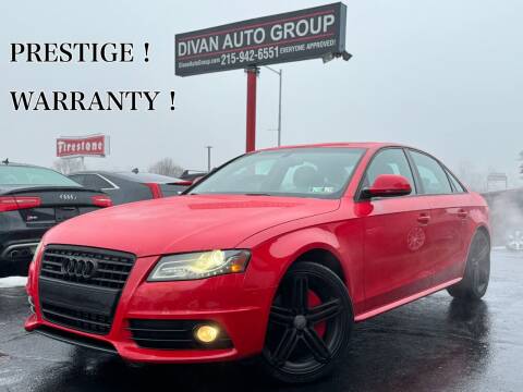 2009 Audi A4 for sale at Divan Auto Group in Feasterville Trevose PA